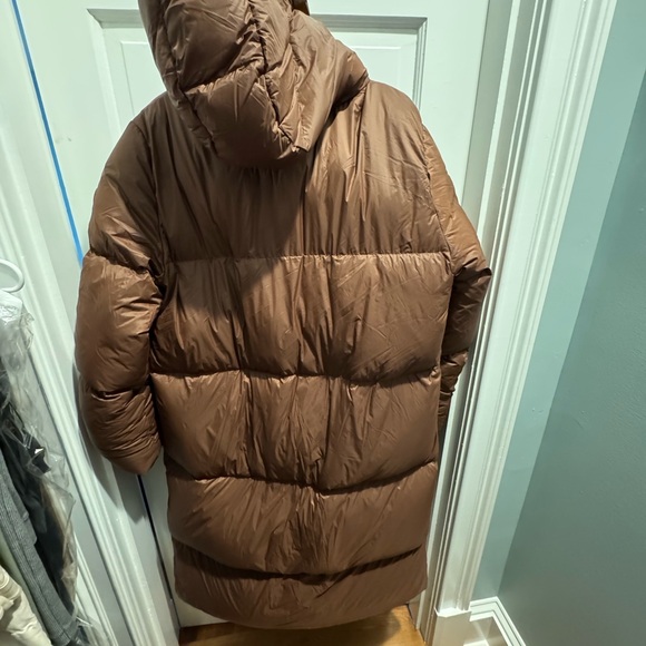 Abercrombie & Fitch Brown Puffer Jacket - Picture 6 of 8